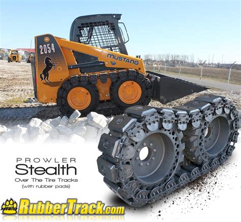 track over tire for skid steer|12 inch prowler stealth skid steer.